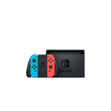 Imagem de Console - Bundle Nintendo Switch V2 Neon + Super Mario Bros Wonder + 3Mo Nso