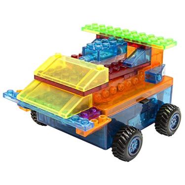 Imagem de Laser Pegs Blocos De Montar Runners Carro Runners 8 Em 1 Colorido