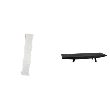 Imagem de Whtkoph Abajur para Sala de Estar com Bandeja de Armazenamento Rústica em Madeira. Tigela Decorativa Multiuso, Ideal para Servir em Casamentos E Na Despensa.