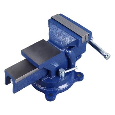 Imagem de Acouto Braçadeira de Torno de Bancada de Mandíbula de 100 Mm de Alta Dureza - Ferramenta Universal de 5 Kg para Projetos de Marcenaria, Artesanato e Bricolage