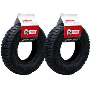 Imagem de Kit 2 Pneu Pneumático 6x2 Carrinhos Carga Drift Trike Skate - Colson - 0638