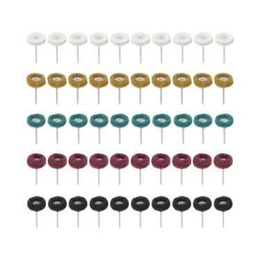 Imagem de Escova De Lixa Abrasiva De Nylon 50 Peças Para Acessórios Dremel Roda 