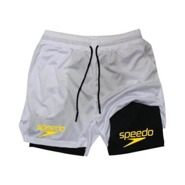 Imagem de Shorts Masculinos 2 Em 1 De Secagem Rápida Para Treino De Academia, Es