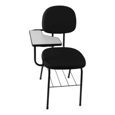 Imagem de Cadeira Universitária Secretária Pé Palito com Porta Livros e Prancha Escrita