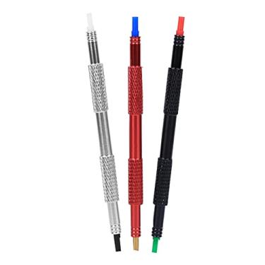 Imagem de KIMISS 3pcs Conjunto de Ferramentas de Prensadores Manuais de Relógio de Cabeça Dupla para Reparo e Fabricação de Relógios - Ferramentas de Ajuste Manual de Relógio de Precisão