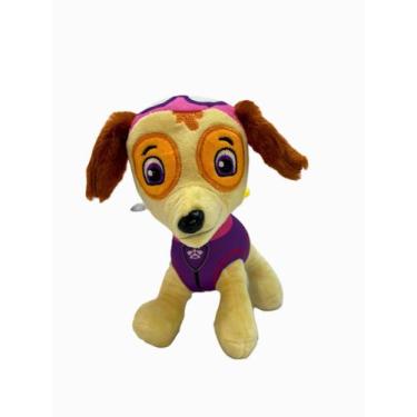 Imagem de Pelúcia Infantil Patrulha Canina 20cm Brinquedo para Criança, Skye