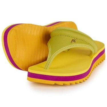 Imagem de Chinelo Kenner Kyra From Rio Anitta Feminino - Amarelo - 40-Feminino