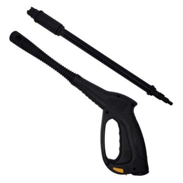Imagem de Kit Pistola Gatilho com Lança Tubeira Bico Leque para Lavajato Electro