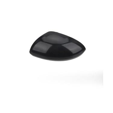 Imagem de Compatível com Renault Clio 4 MK4 Zoe Captur 2013-2019 Clio 5 MK5 2019-2025 Tampa do espelho retrovisor Porta lateral Asa Tampa do espelho retrovisor(Clio5-LH PrimedBlack)