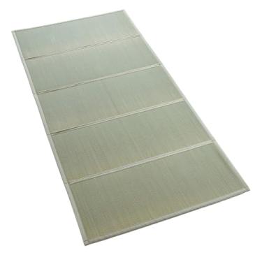 Imagem de BJDesign Tapete de Tatame Japonês (Colchão Igusa), Dobrável, Grama, Colchão Futon Japonês Dormir no Chão Meditação Yoga Zen (Twin XL)