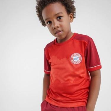 Imagem de Camiseta Infantil Menino Bayern de Munique Vermelho Original-Masculino