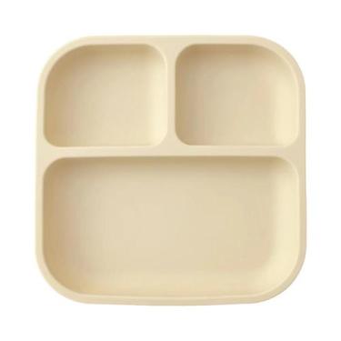 Imagem de Prato Dividido De Silicone Livre De BPA Para Crianças, Com Sucção, À P