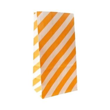 Imagem de Sacos Coloridos Com Listras E Bolinhas, 10 Peças, 18x9x6cm, Sacos Para