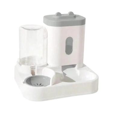 Imagem de Dispensador E Alimentador Automático De Água Para Gatos De Grande Capa