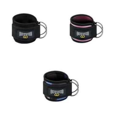 Imagem de Cintas De Tornozelo Ajustáveis Para Fitness 2pçs/3pçs Com Anel Em D, S