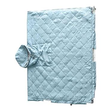 Imagem de Cobertor de acampamento quente | Poncho de isolamento vestível | Colcha de acampamento quente | para mulheres, clima frio, viagens, caminhadas, mochila, quintal, praia, , piquenique