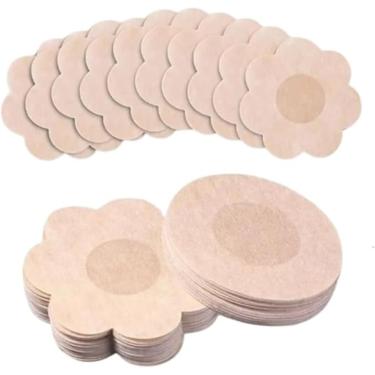Imagem de Kit 10 Tapa mamilo minimalista Adesivo protetor de peito