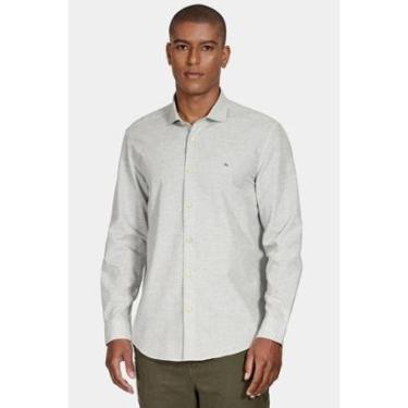 Imagem de Camisa Aramis Regular Algodão Flame Verde Oliva-Masculino