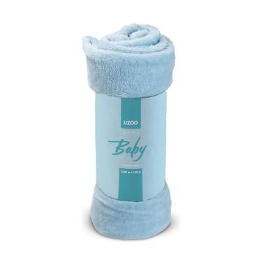 Imagem de Manta Soft De Microfibra Para Bebês 90x110cm - Azul