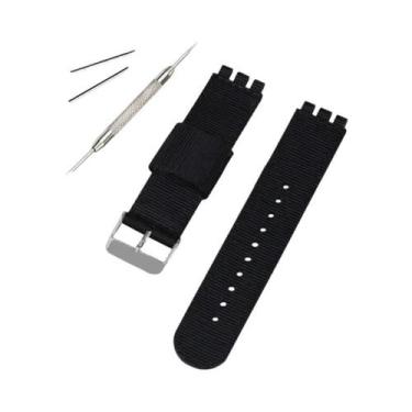Imagem de Pulseira De Relógio Unissex De Nylon 17mm 19mm 20mm Para Substituição 