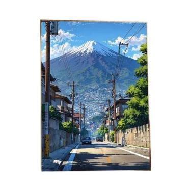 Imagem de Arte De Parede Em Tela Estilo Manga De Paisagens De Rua Japonesas Para