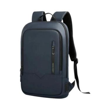 Imagem de Mochila Slim Impermeável Para Negócios Masculina E Feminina Leve Para 