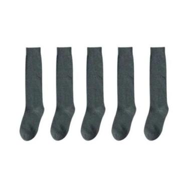 Imagem de Meias Longas De Algodão Orgânico Para Mulheres, Quentes, Estilo Casual
