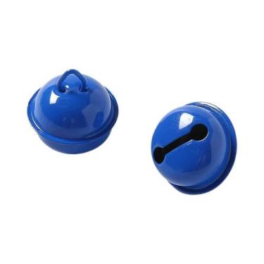 Imagem de Chaveiros De Contas Coloridas 22MM Com Sino Fofo, 50 Peças, Decoração 