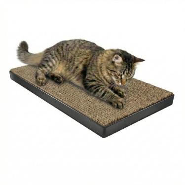 Imagem de Brinquedo Arranhador De Papelão Para Gatos Interativo Plástico Anti-es