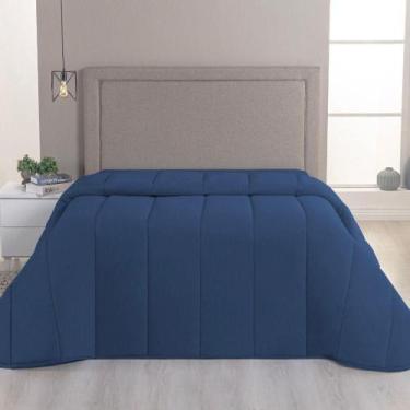 Imagem de Edredom Cobertor Sonnet Solteiro Malha Lisa Dupla Face 100% Algodão - 