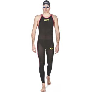 Imagem de Maiô De Natação Masculino R-Evo Powerskin Long Leg Fechado Arena, 60, 