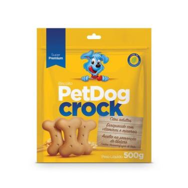 Imagem de Biscoito para Cães Petdog Crock 500 Gramas