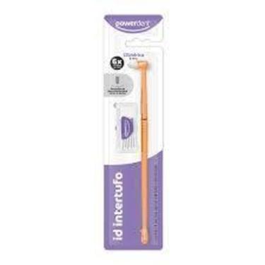 Imagem de Escova de dentes intertufo cilindrica 3mm - Powerdent, Laranja