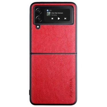 Imagem de Capa Protetora Premium Luxo para o Samsung Galaxy Z Flip 4 - Aioria, V