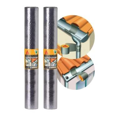 Imagem de Kit 2 Fita Manta Autoadesiva Asfáltica 100cm X 10m Multiseal Sika