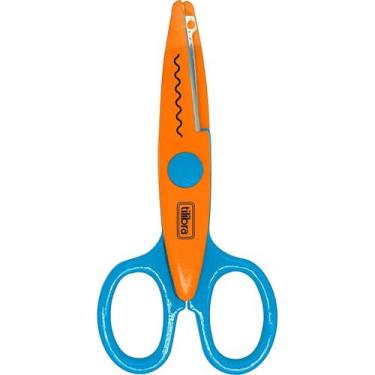 Imagem de Tesoura de Picotar 135mm Zig Zag e Onda Sortido - Tilibra
