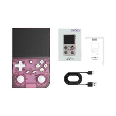 Imagem de Console De Jogos Portátil Retrô G350 De 64 Bits, Tela IPS De 3,5 Poleg