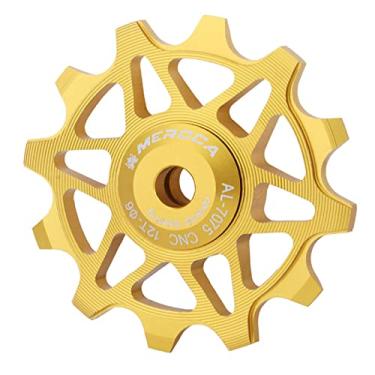 Imagem de YIJU Desviador traseiro de , roda jockey, rolete de , acessórios de polia , 12T Gold