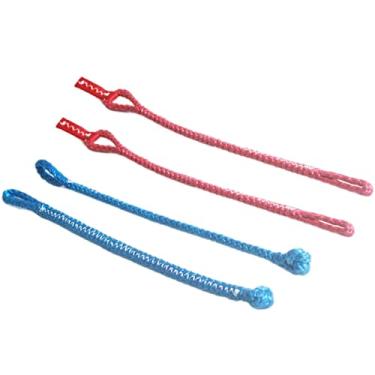 Imagem de Newmind 4X Conjunto de tranças Kiteboarding Kitesurf Barra de controle Kitesurf 4 linhas Pigtails Kite Durável 1000 kg Suprimentos - Vermelho Azul