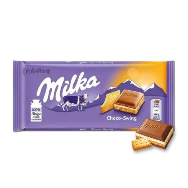 Imagem de Chocolate Milka Cream e Biscuit 100g Importado