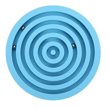 Imagem de Brinquedo Labirinto Desenvolvimento de Habilidades Superfícies Foscas Brinquedo Labirinto Equilíbrio de Luz Azul