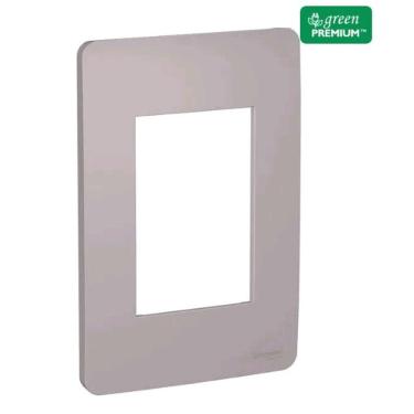 Imagem de Schneider Orion Placa 4X2 3 Postos Axis Grey S730103224