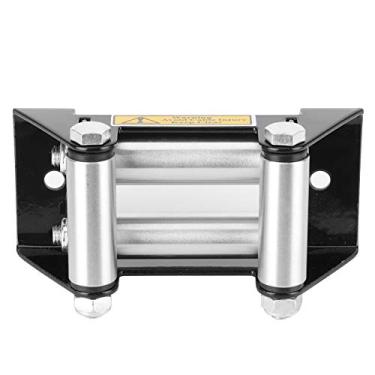 Imagem de Rolo de guincho Fairlead, com distância de furo de 125 mm/5 polegadas durável para cabo de aço ATV/UTV