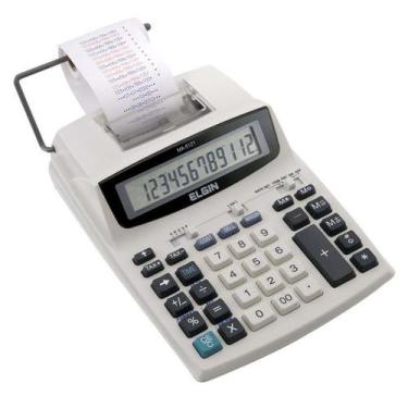 Imagem de Calculadora De Mesa Com Bobina 12 Dígitos Ma-5121 Elgin 07597