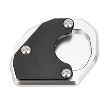 Imagem de Extensão de suporte lateral para pés, almofada de extensão de suporte lateral para motocicleta, suporte lateral, placa ampliadora, substituição de liga de alumínio para 660 2021