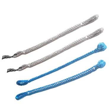 Imagem de Newmind 4X Conjunto de tranças Kiteboarding Kitesurf Barra de controle Kitesurf 4 linhas Pigtails Kite Durável 1000 kg Suprimentos - Cinza Azul