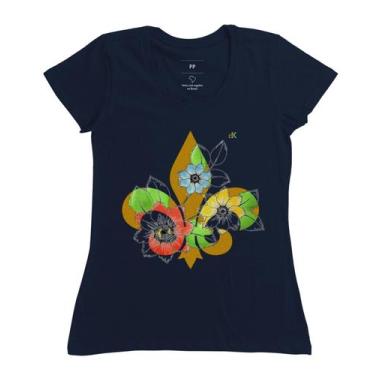 Imagem de Camiseta Feminina - Letras Liz Flowers - Duckbill