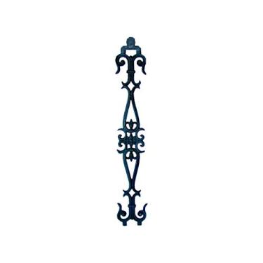 Imagem de Grade Ferro Fundido Ângulo Varanda, Sacada e Escadas 90x16cm