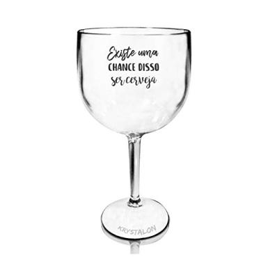 Imagem de Kit 6 Taças Gin Acrílico Personalizadas Transparente