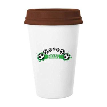 Imagem de Ponte futebol futebol americano, caneca de café bebendo vidro cerâmica copo tampa